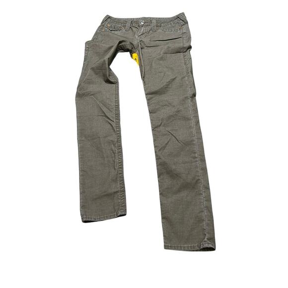 True Religion Women’s Jodie Skinny Jeans - Green / Tan Color‎ Y2K Unique - 31 - Picture 8 of 8